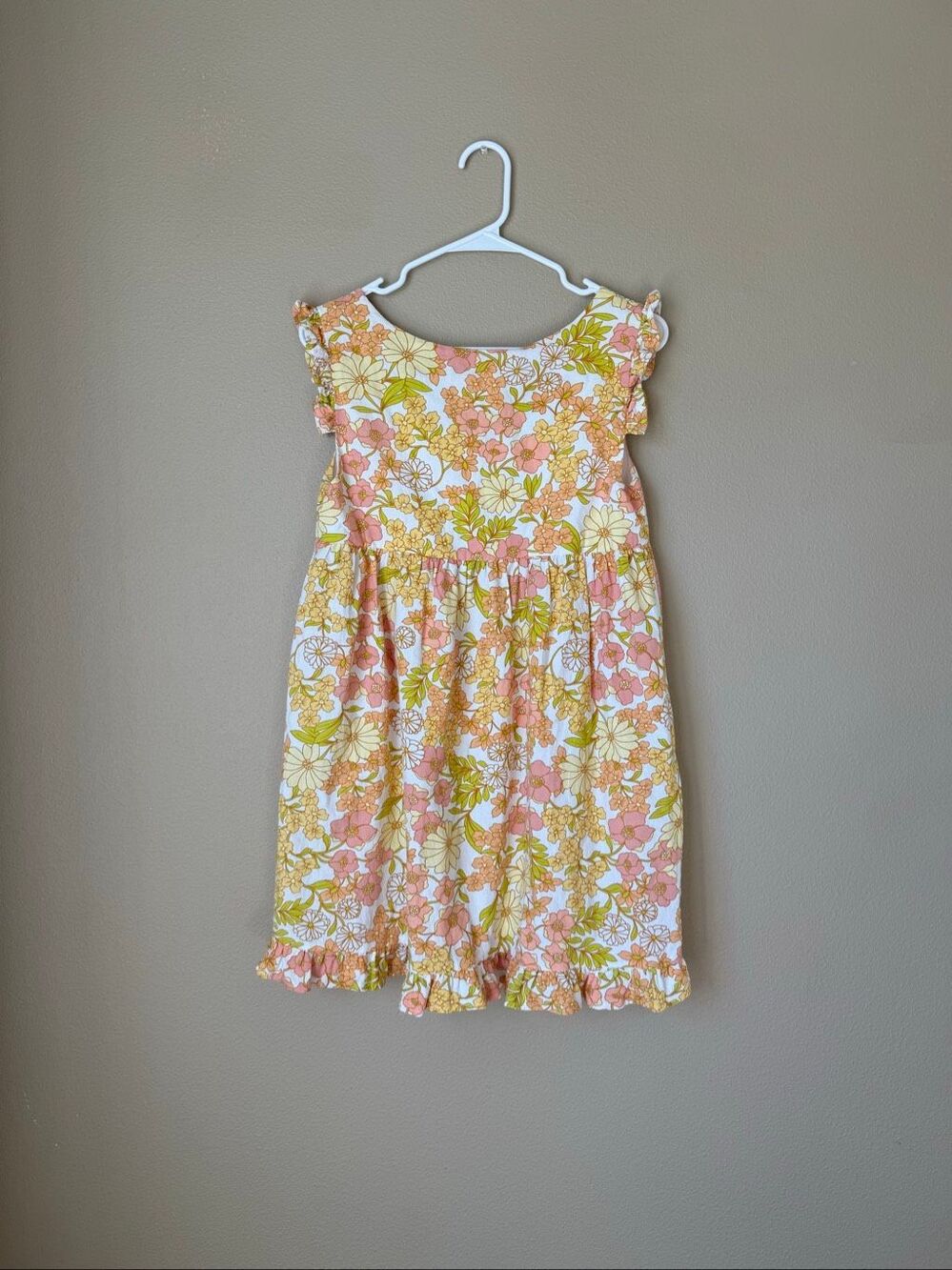 Girl and The Sun Izzy Floral Babydoll Dress - Picture 4 of 6